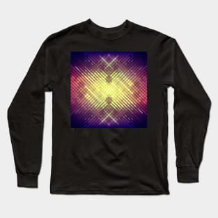 Abstract Lines Long Sleeve T-Shirt